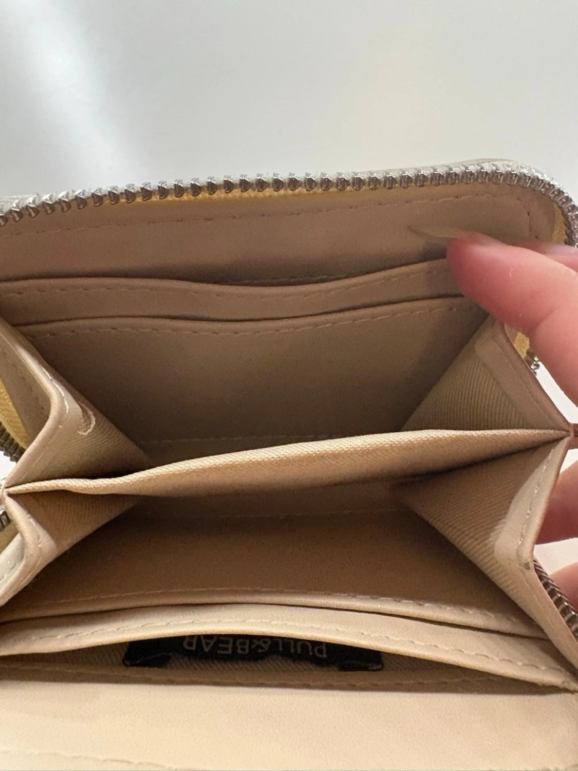 Beige plånbok från Pull&Bear - 4