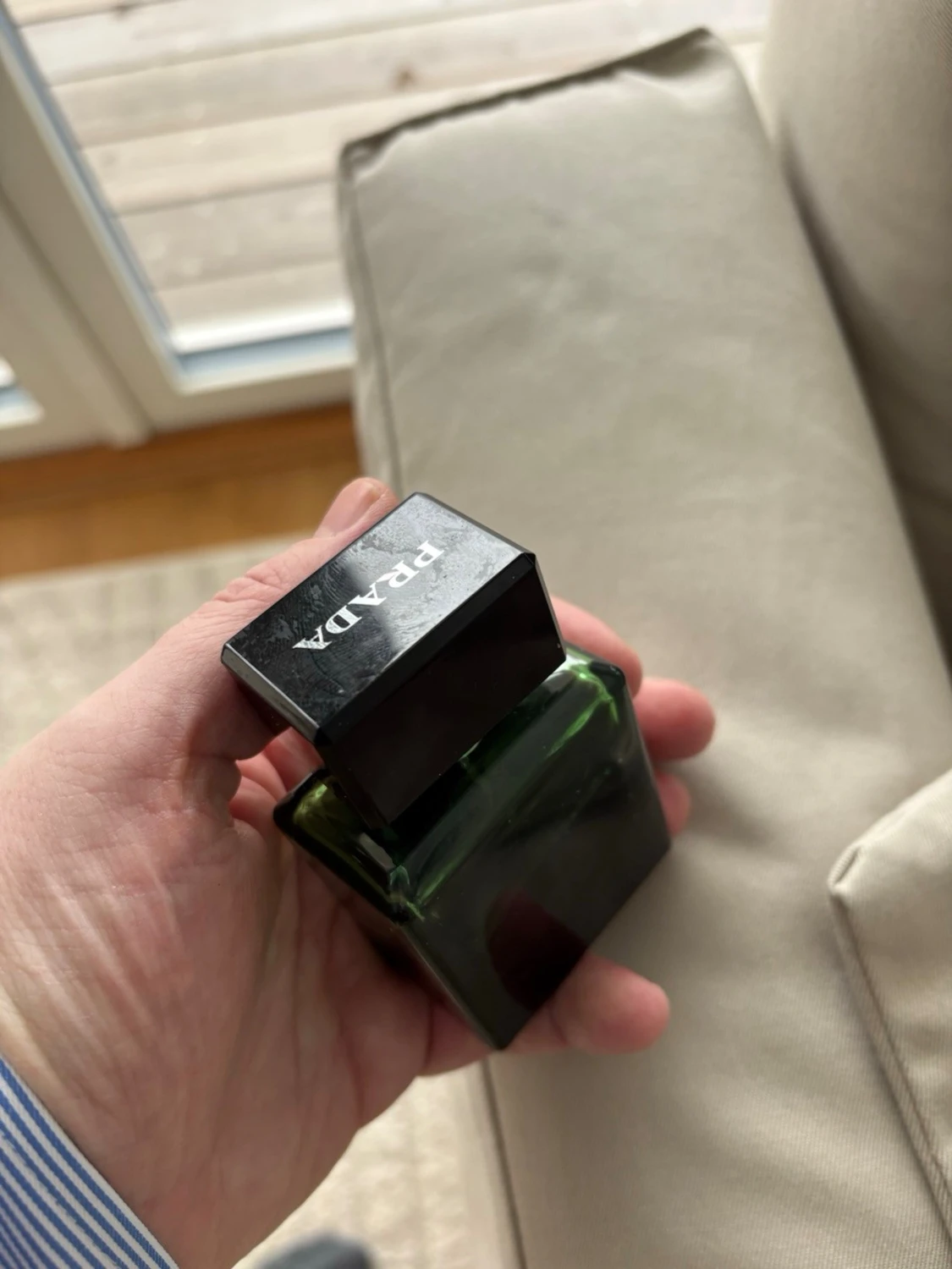 Prada parfymflaska mörkgrön - 2