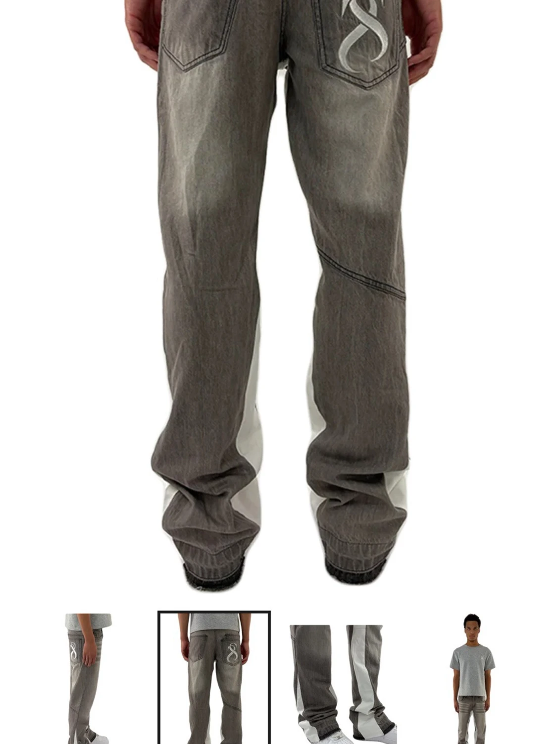 Sterlingz flared denim jeans - 1