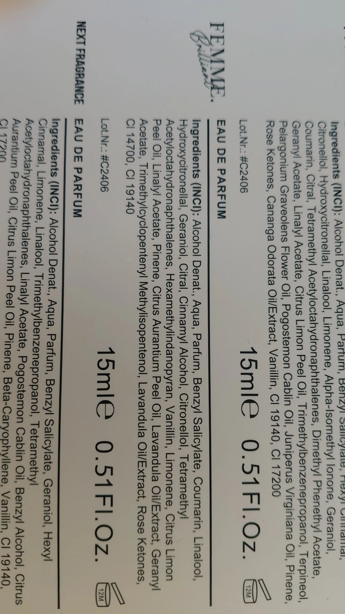 NG Femme Brilliant Eau de Parfum - 1