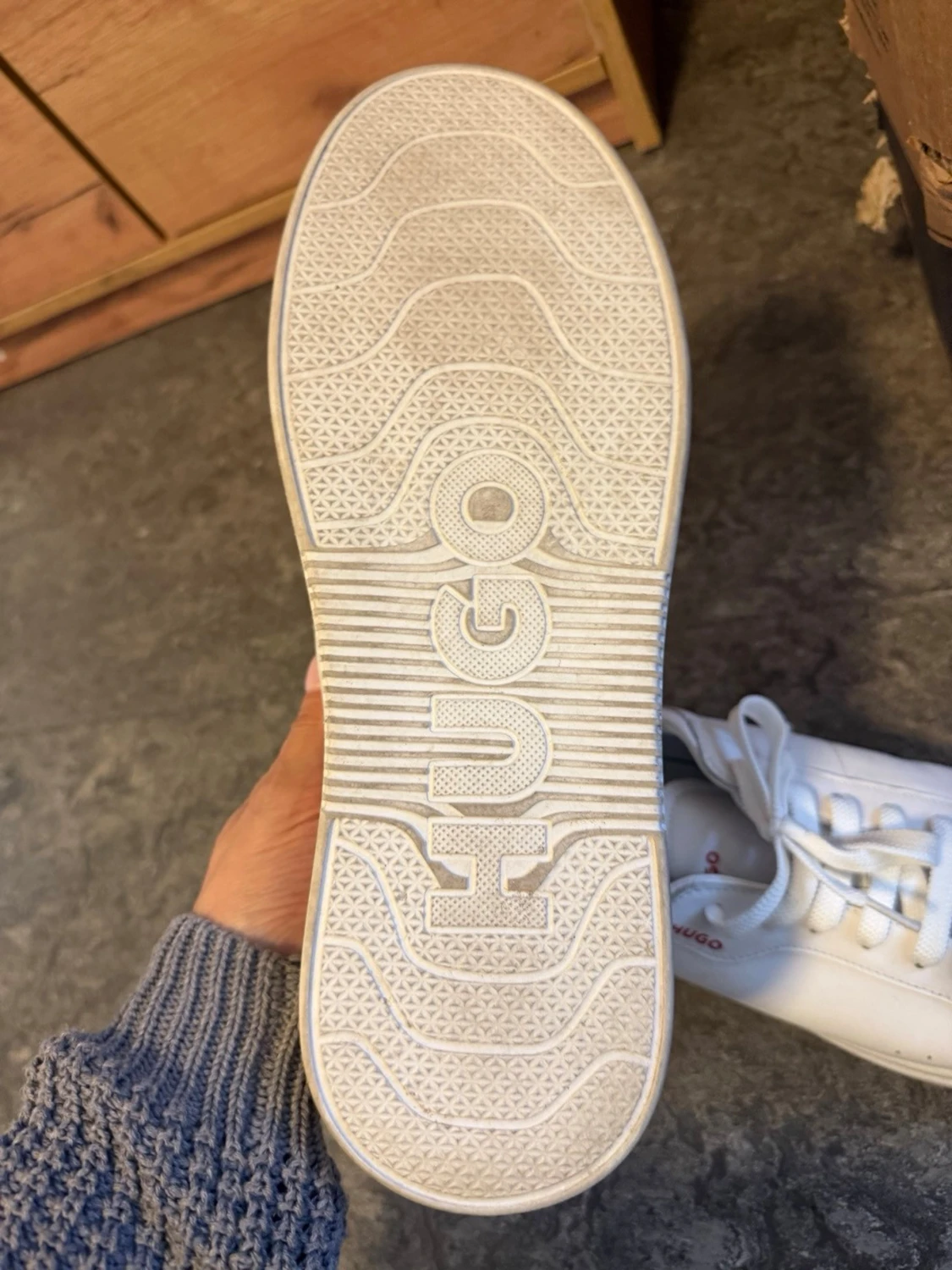 Vita sneakers från Hugo - 3