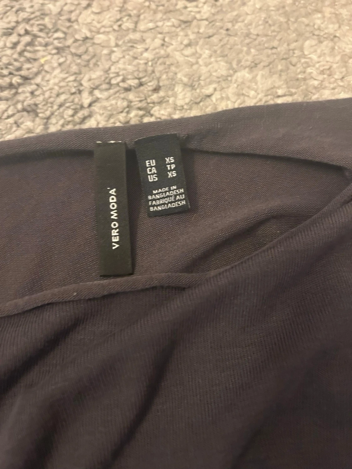 Mörk grå långärmad  topp - 2