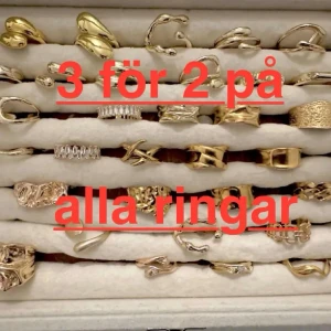 3 för 2 på alla ringar  - Priserna varierar mellan 89-139kr styck. Fri frakt på alla köp.❣️