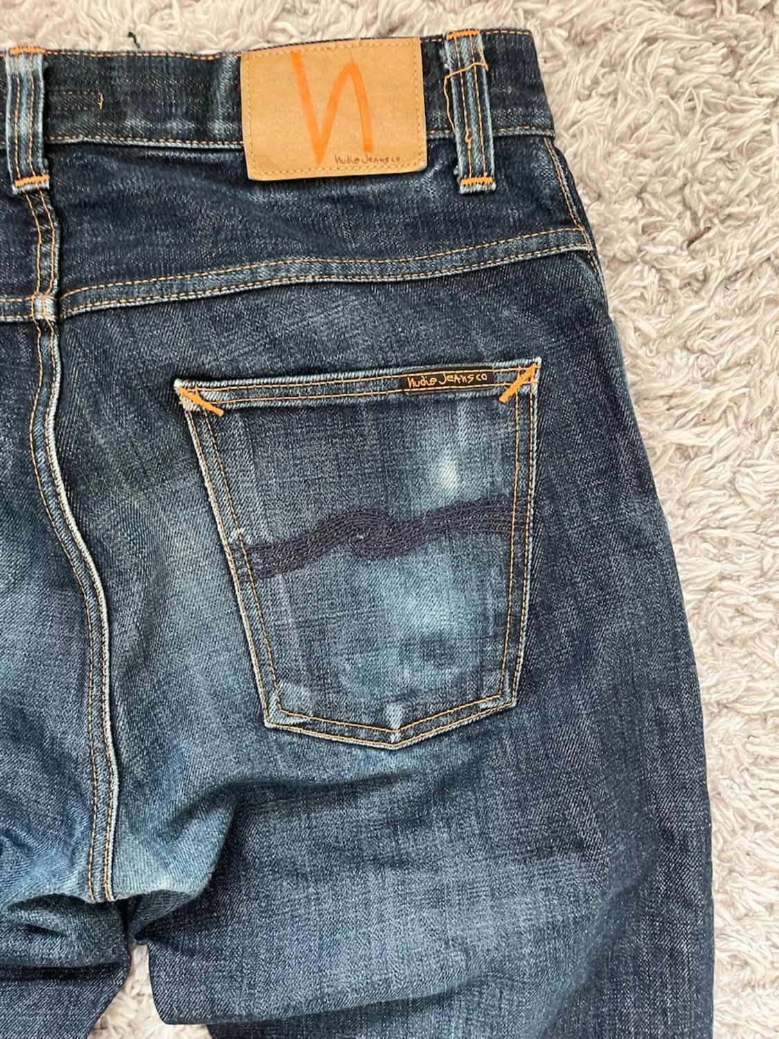 Mörkblå jeans från Nudie Jeans - 5