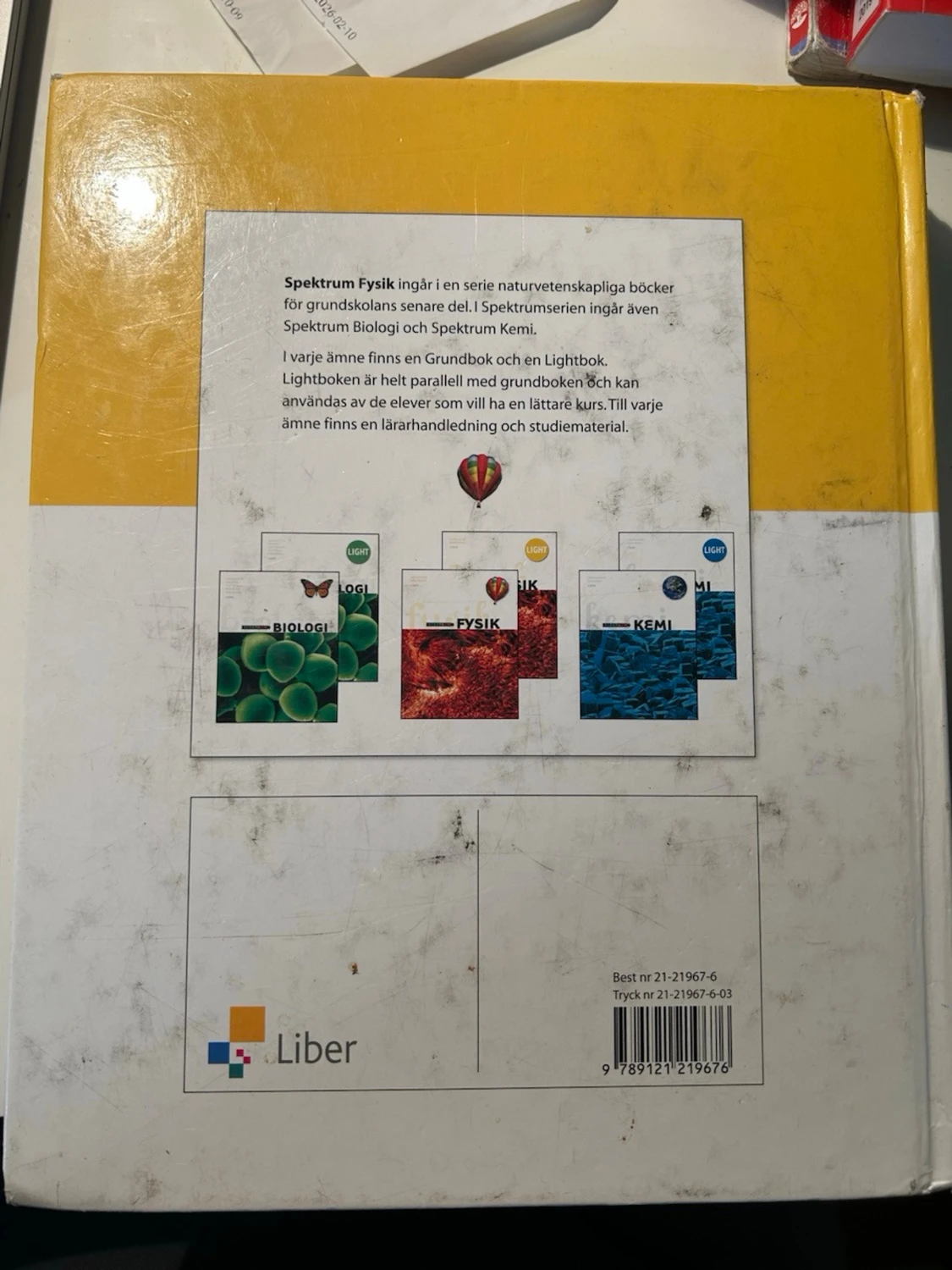 Spektrum Fysik grundbok Liber - 1