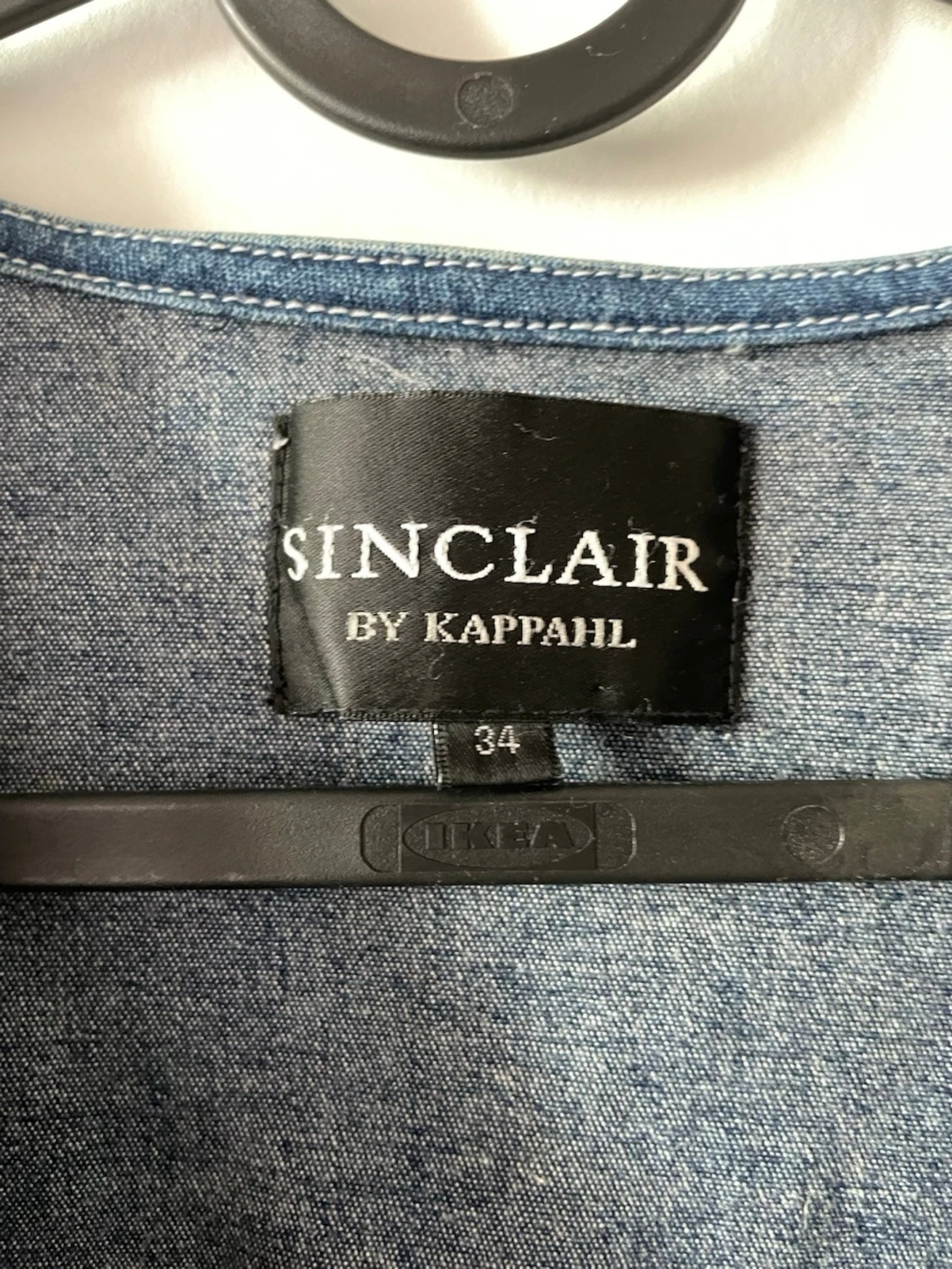 Blå jeansväst från Sinclair - 2