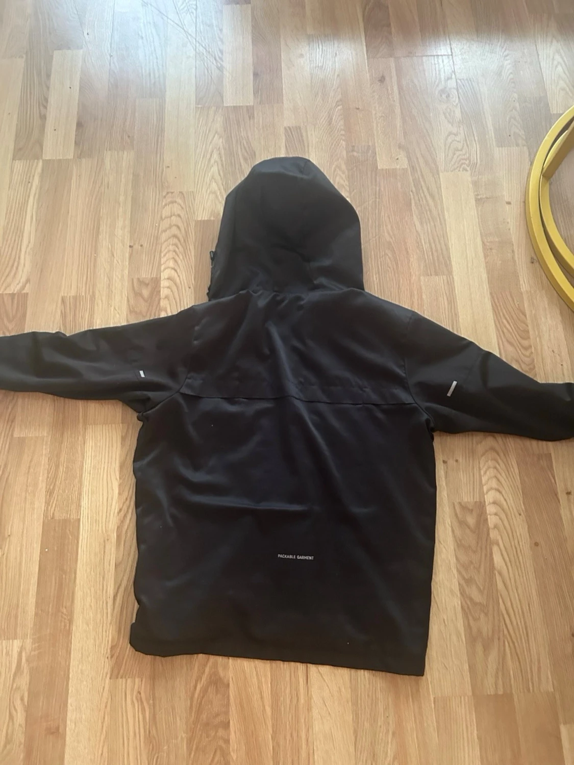 Svart Nike vindjacka med huva - 1