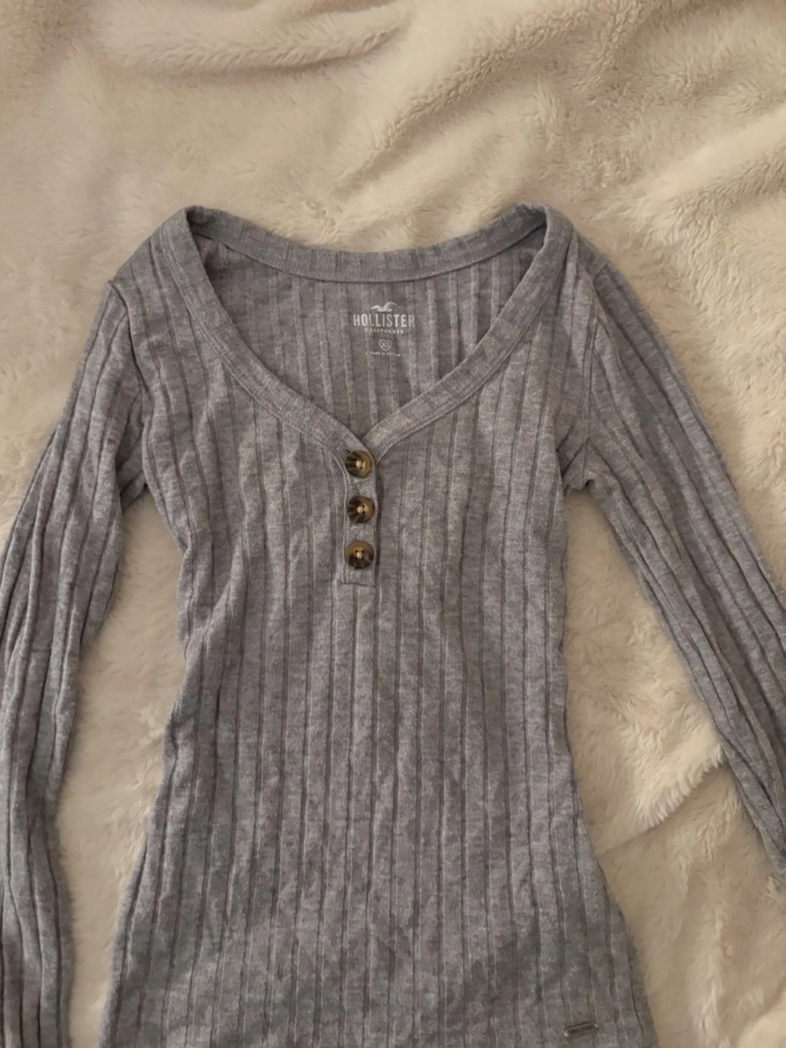 vintage yk2 tajt hollister topp - 2