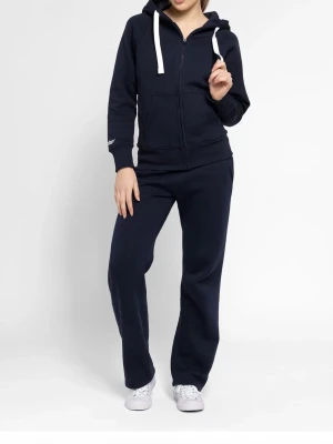 Mörkblå hoodie med dragkedja - Mörkblå hoodie från russemerch 