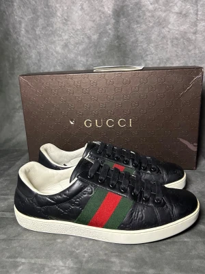 Gucci ace sneakers - Mycket fint skick | Size uk 8 passar 42  | box och gucci kort medföljer | fraktar spårbart inom 24 timmar |  för att köpa klicka ” köp nu” | vid frågor skriv ett meddelande |
