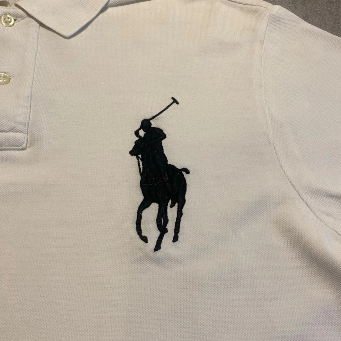Vit Polo Ralph Lauren pike  - 2