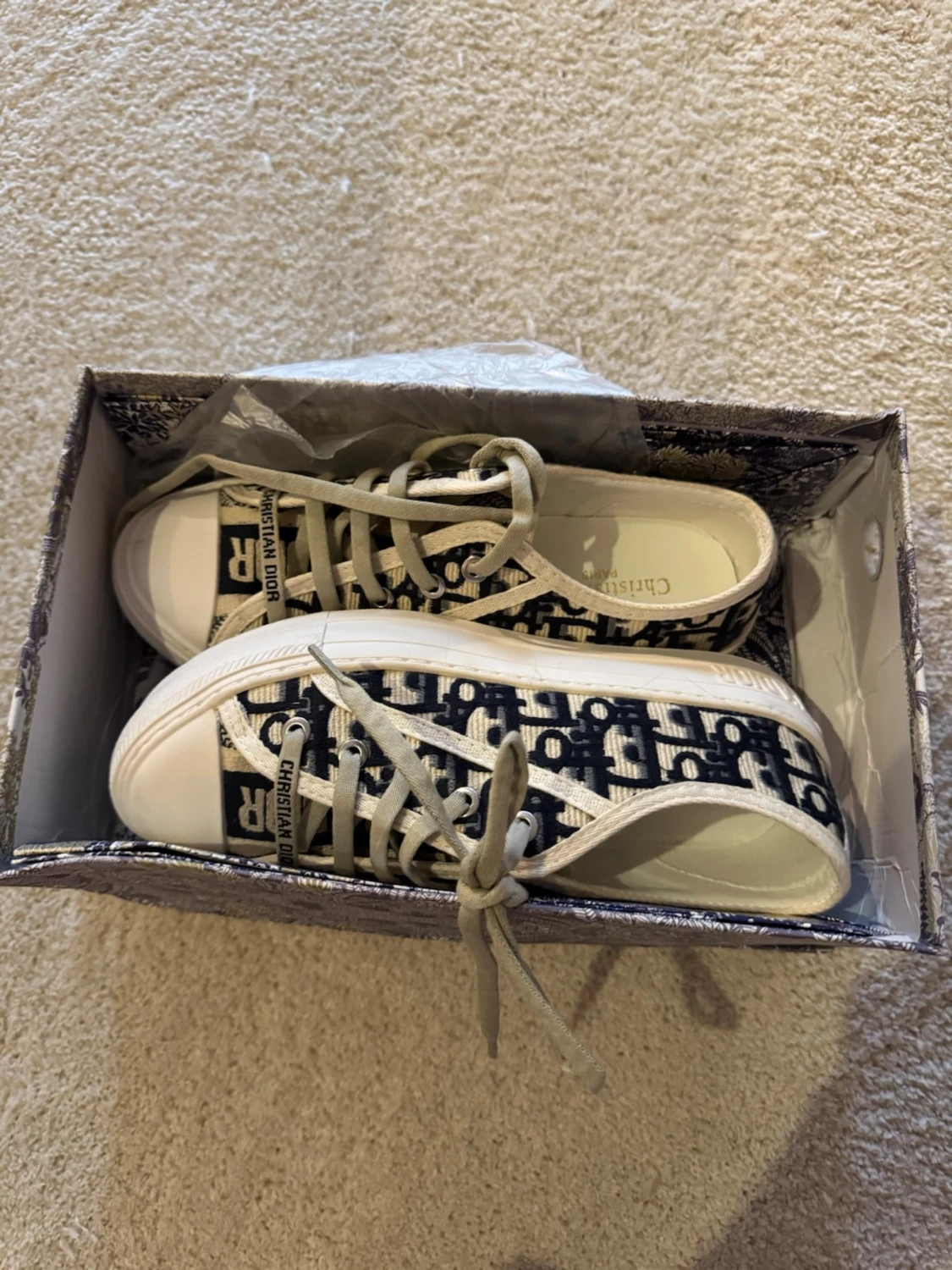 Dior Oblique sneakers i canvas - 3