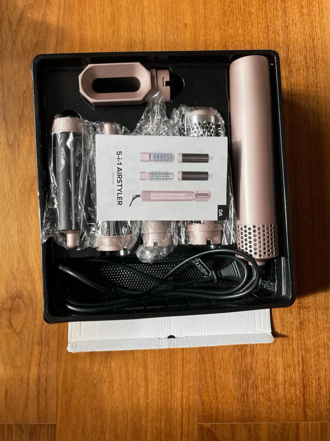 Youniquely 5-i-1 airstyler rosa - 4