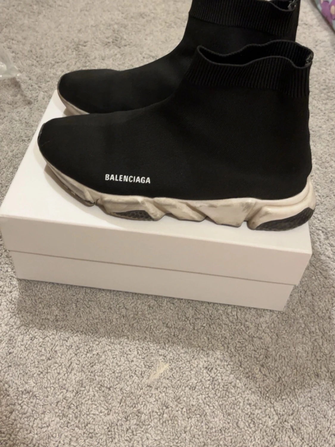  Speed Trainer svarta sneakers