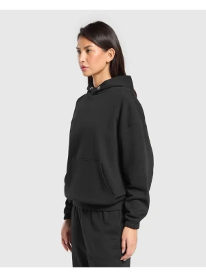 Gymshark  - Säljer ett snyggt mjukisset från gymshark, alltså både hoodie och byxor. Ett väldigt bekvämt set med loggan diskret på benet samt bröstet. Färgen är inte helt svart utan en snygg grå/svart.