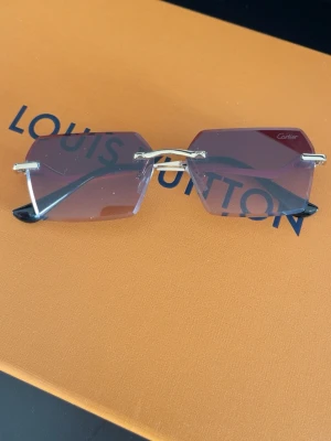 Carti solglasögon - Guld detaljerat, brun tint