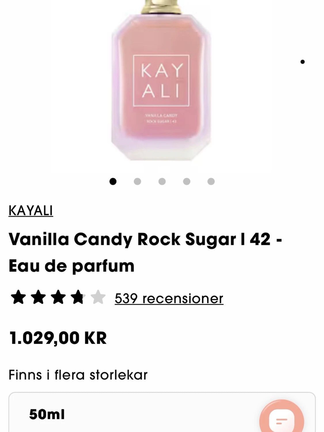 Kayali Vanilla Candy Rock Sugar 42 parfym - 1
