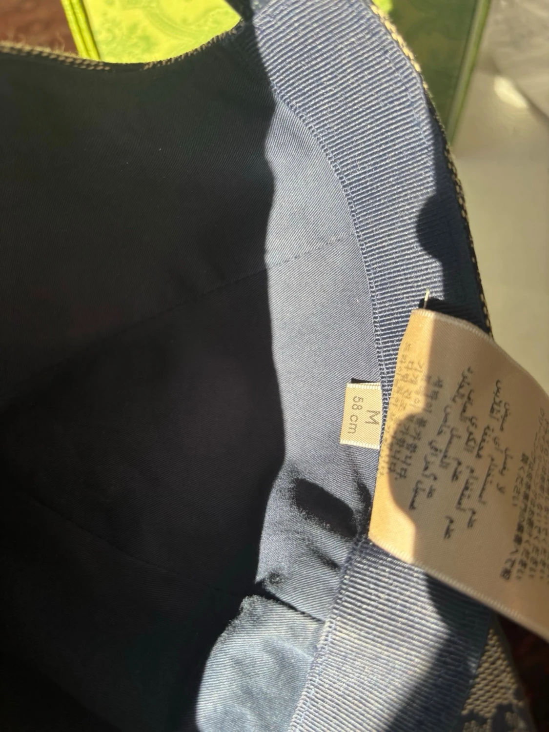 Gucci beige GG monogram keps - 2