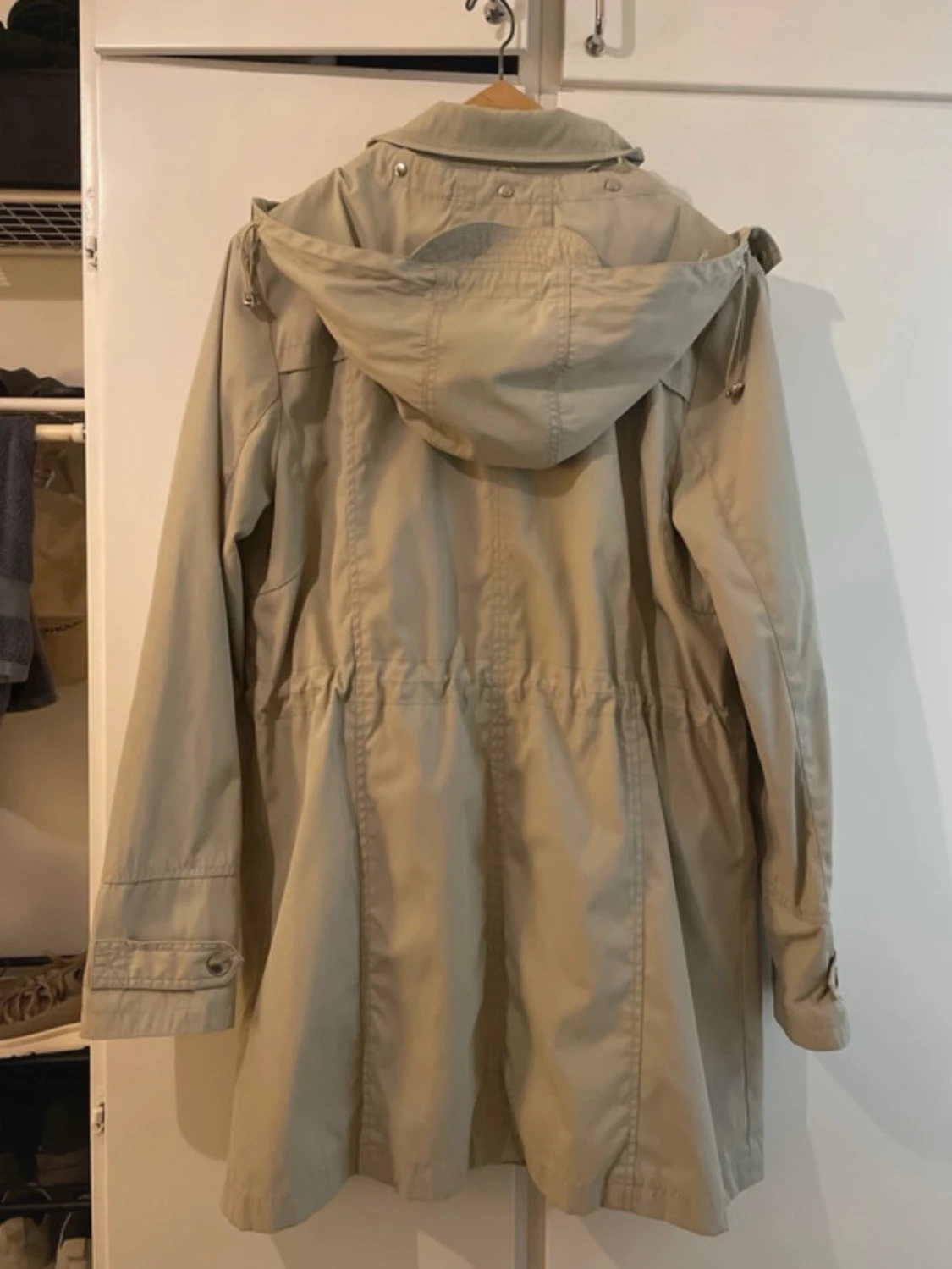 Beige/khaki Isolde Parkasjacka - 1