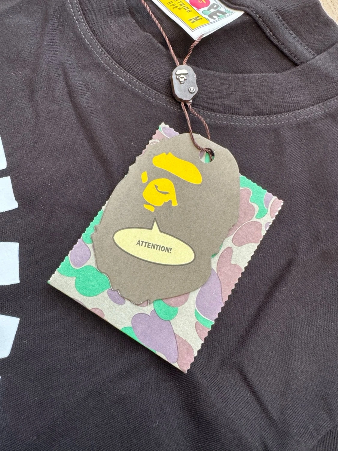 Svart A Bathing Ape t-shirt - 1