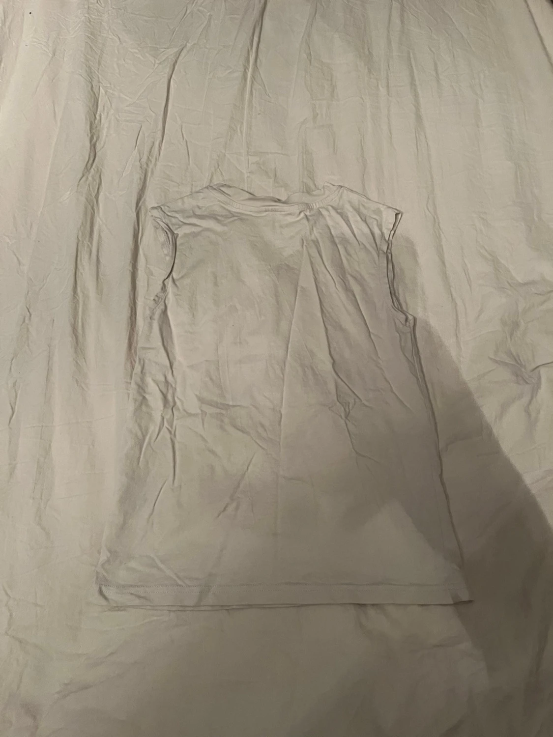 Vit ärmlös t-shirt från H&M - 2