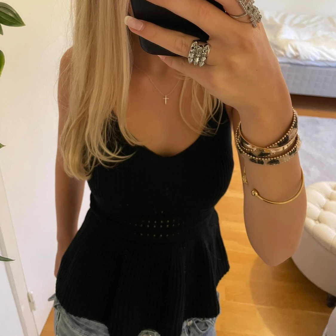 Ribbad topp - 1