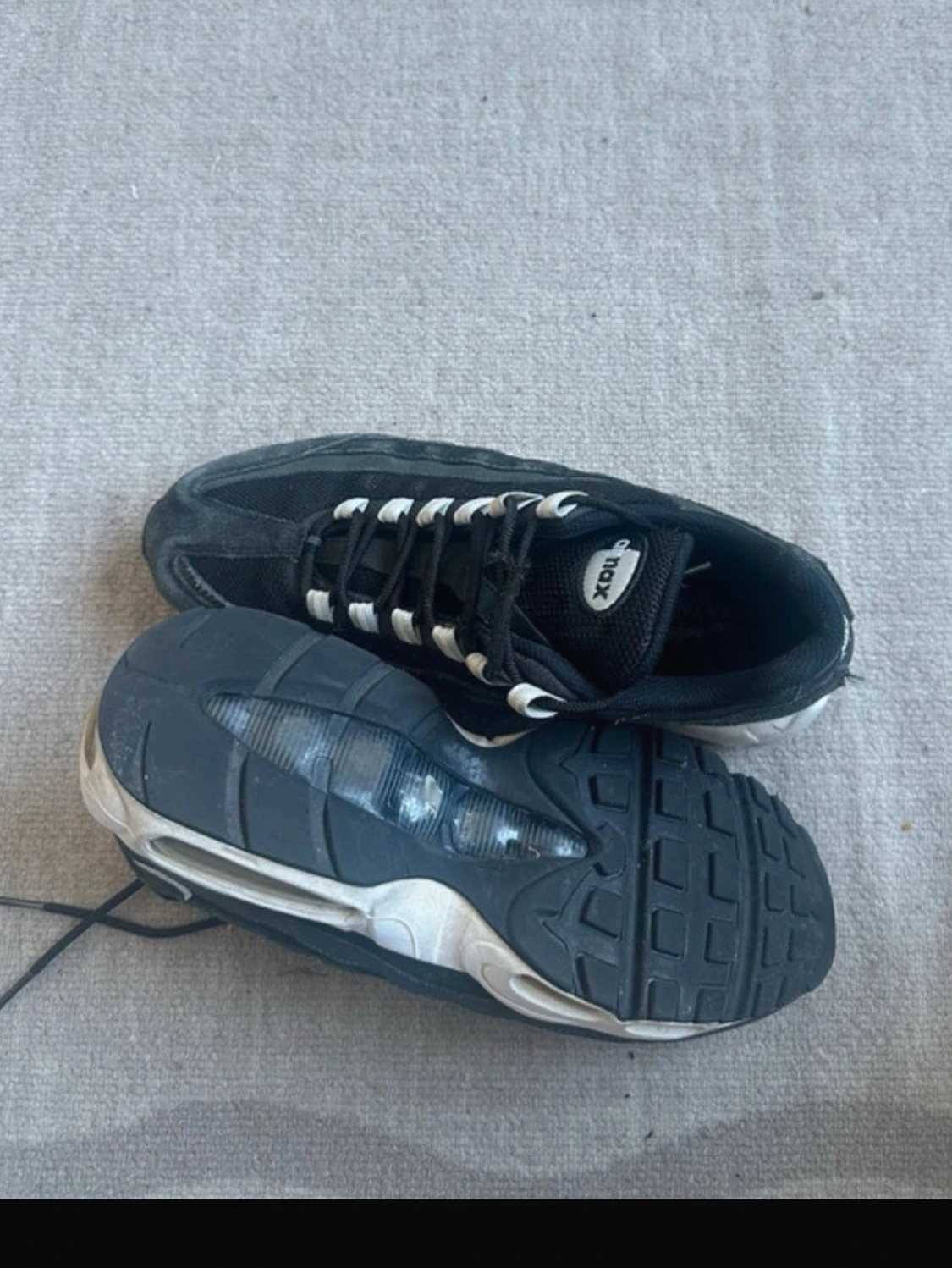 Svarta Nike Air Max 95 sneakers - 1
