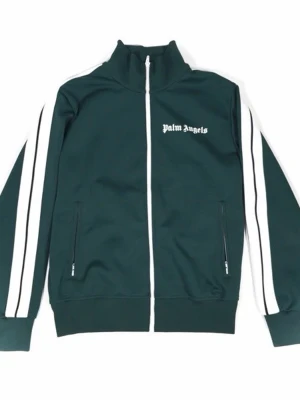 Palm Angels Tracktop  - •The Tracktop has been gently used and is in very good condition •Size: M •Color: Green •Retail price: 6000SEK •Pit to Pit: 52cm Length: 65cm