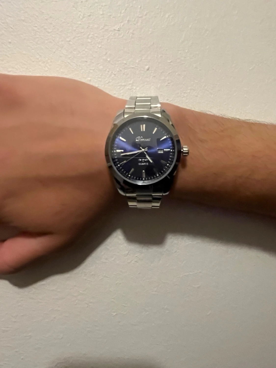 Klassisk silverfärgad klocka+plus verktygs armband  - 2