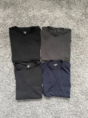 4st T-shirts 157 Premium Basic - 4st tishor som säljs i ett paket för 120kr! All tishor är i storlek S.