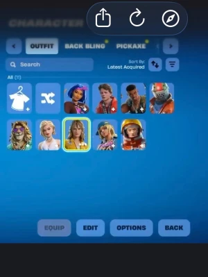 Fortnite konto med skins och emotes - Säljer ett Fortnite-konto med flera unika skins och emotes. Kontot har olika karaktärer med färgglada outfits och accessoarer, samt ett urval av dans-emotes och stickers. Perfekt för dig som vill sticka ut i spelet och ha tillgång till exklusivt innehåll. Finns take the L å s 3 skinns