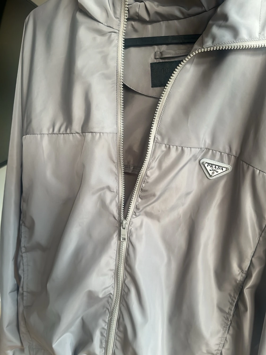Prada Grå/Grön Wind Jacket - 2