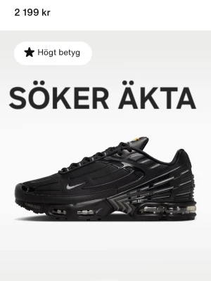 Nike Air Max Plus 3 Svarta sneakers - Skor