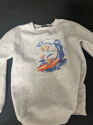 Grå sweatshirt Polo Bear Ralph Lauren - Polo ralph lauren funkar för M och L