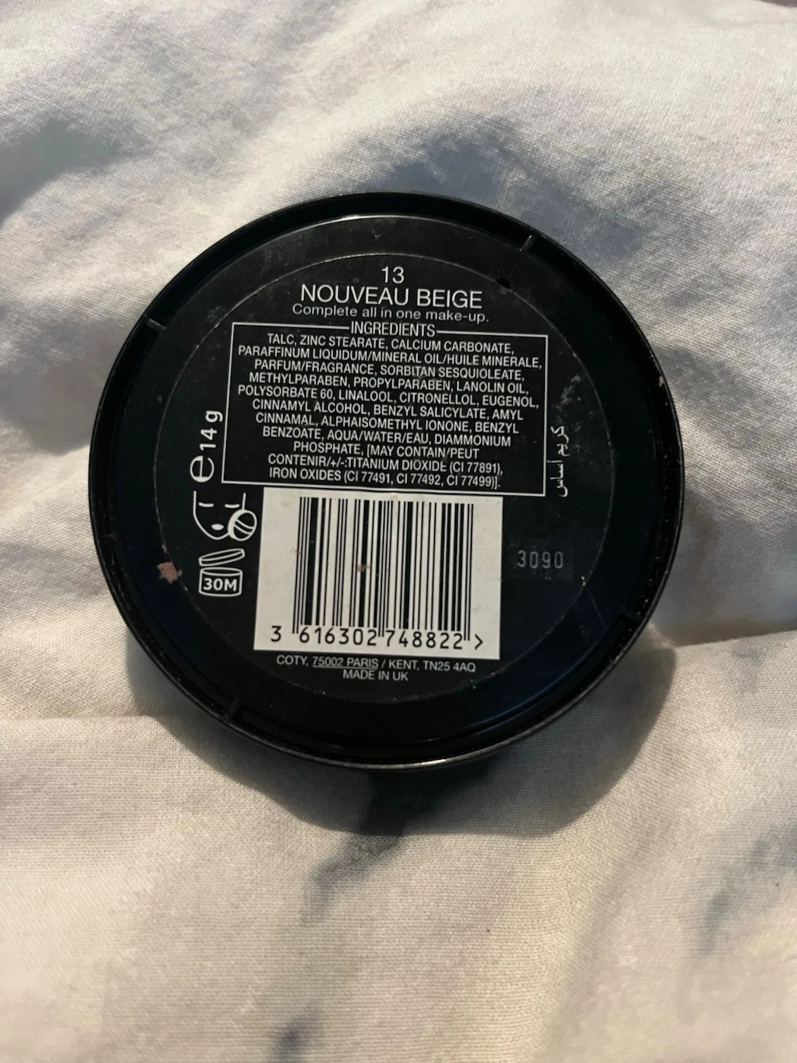 Max Factor Creme Puff Pressed Powder - 1