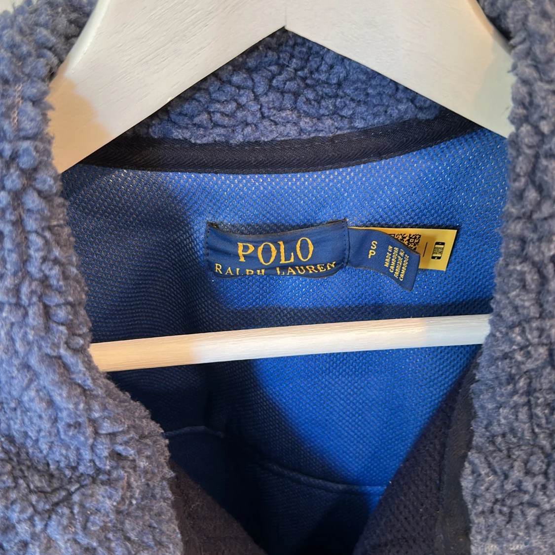 Blå teddyjacka från Polo Ralph Lauren - 1