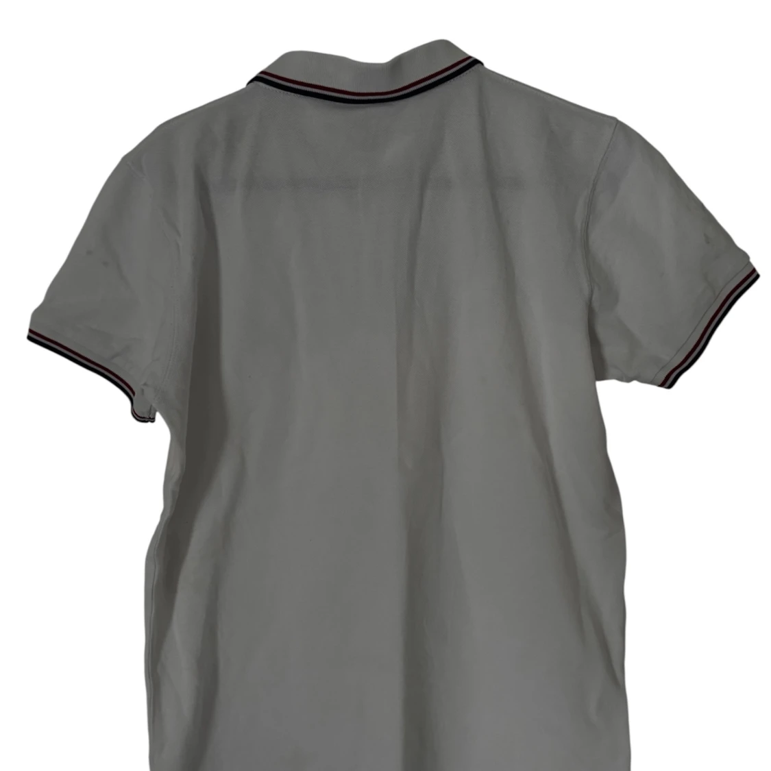 Vit Moncler pikétröja - 1