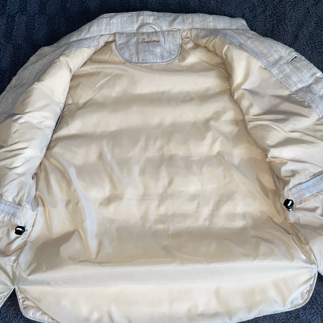 Beige dunväst från Stenströms, M - 3