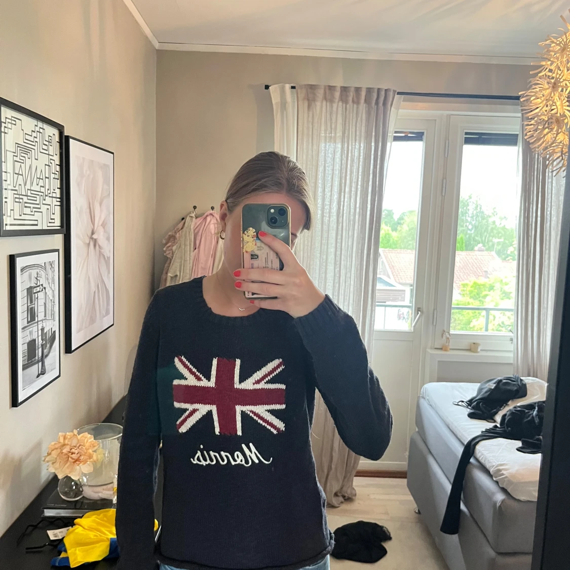 Morris stickad tröja  - 1