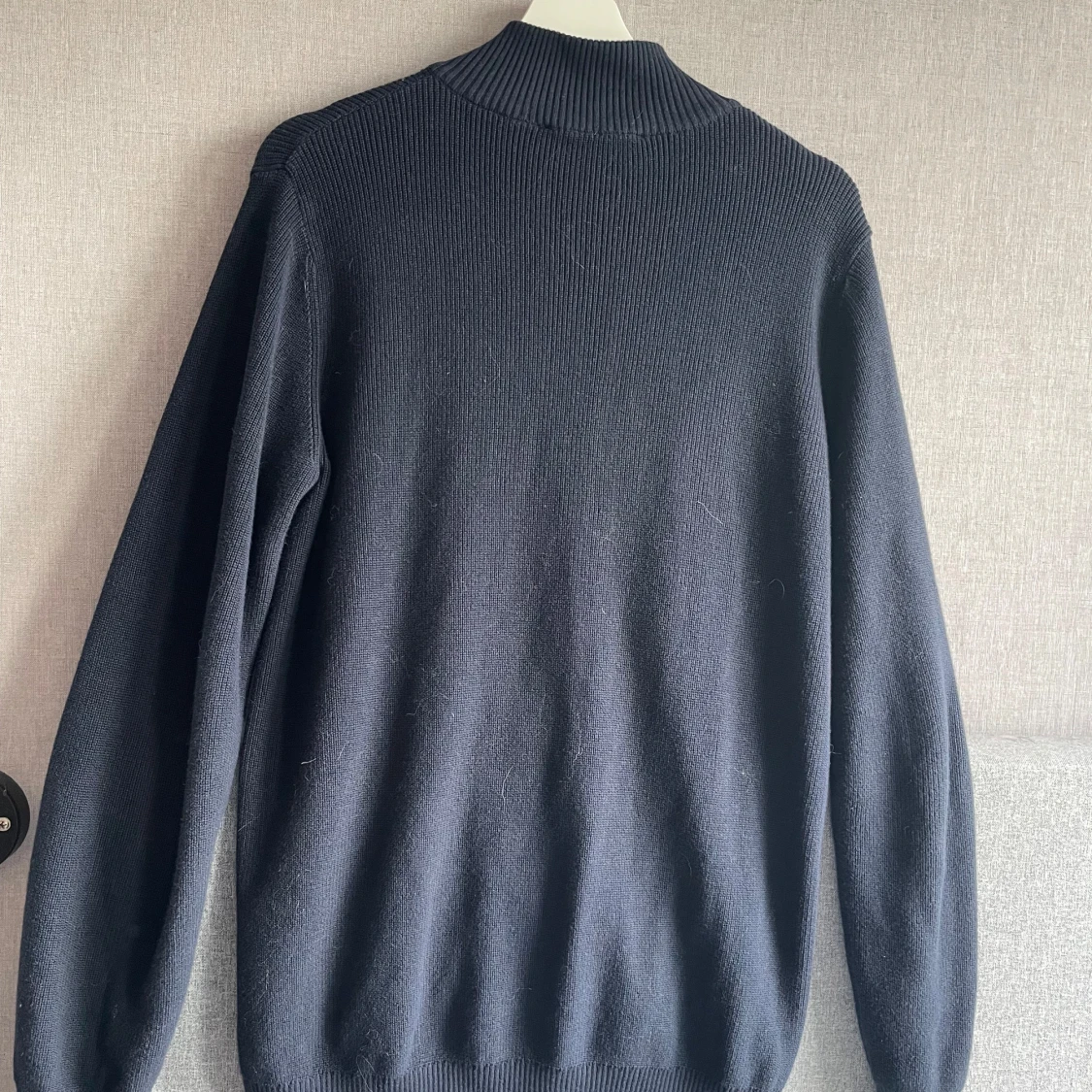 Mörkblå helzip  - 4