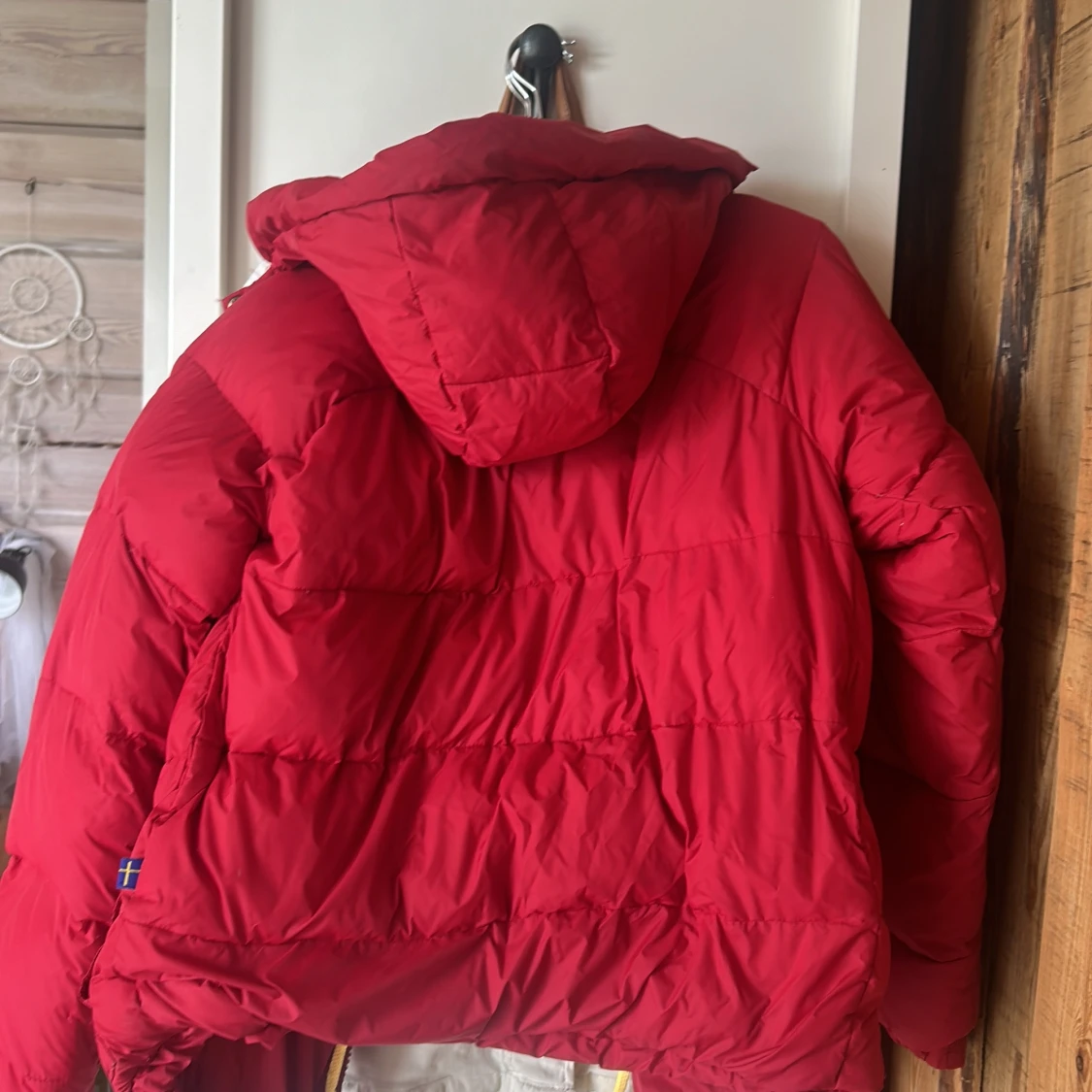 Röd dunjacka från Fjällräven xxs (herr) - 2