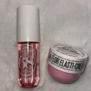 Sol de Janeiro 68 🌸 - Säljer ett set från Sol de Janeiro med en rosa Cheirosa 68 Perfume (använt bara en gång och tyckte den är för sött för mig) och krämen som är helt oöppnad och nytt, perfekt för sommar! 
