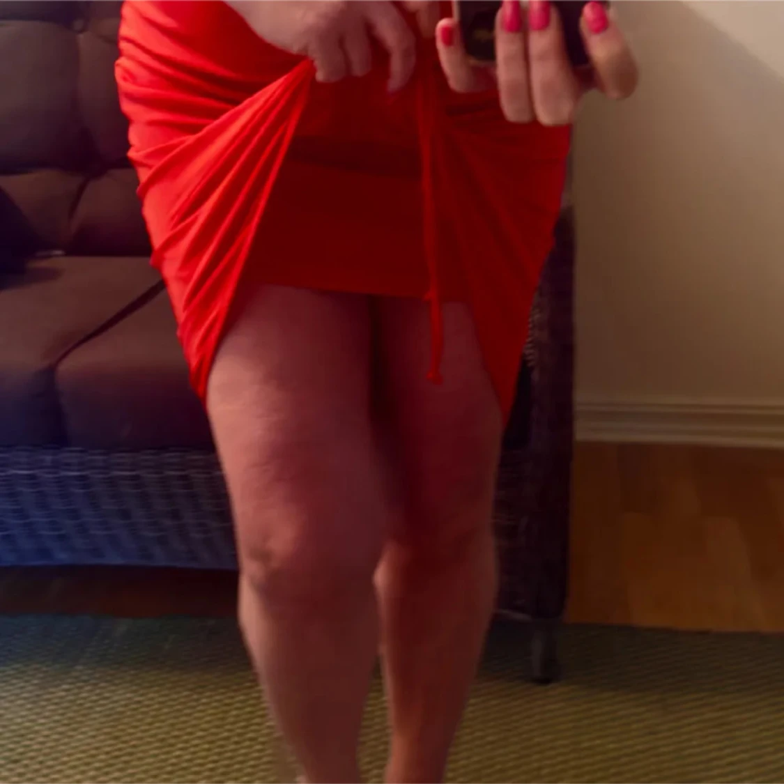 Röd kortklänning från Bodyflirt - 1