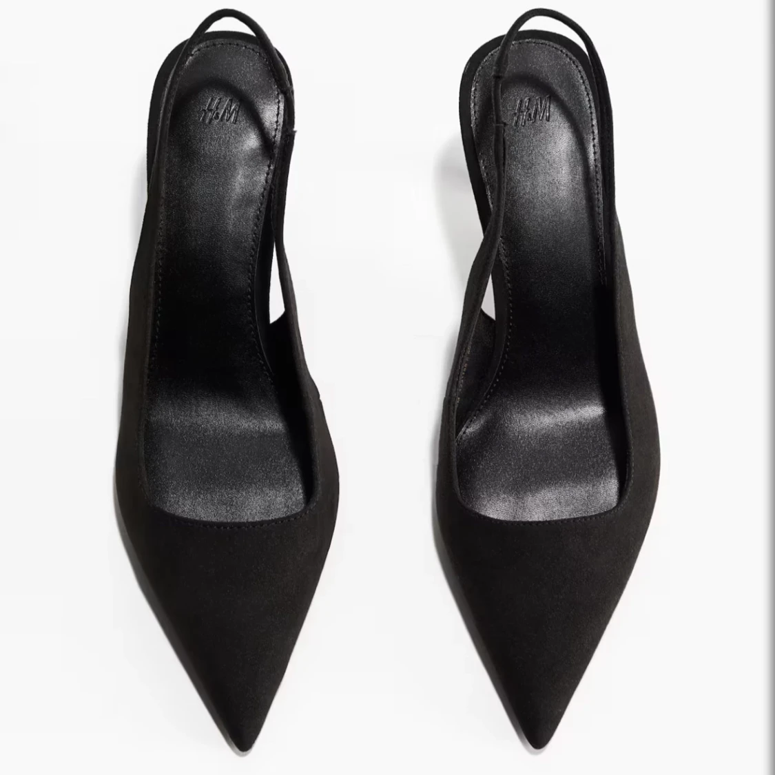 Svarta slingbacks hm - 1