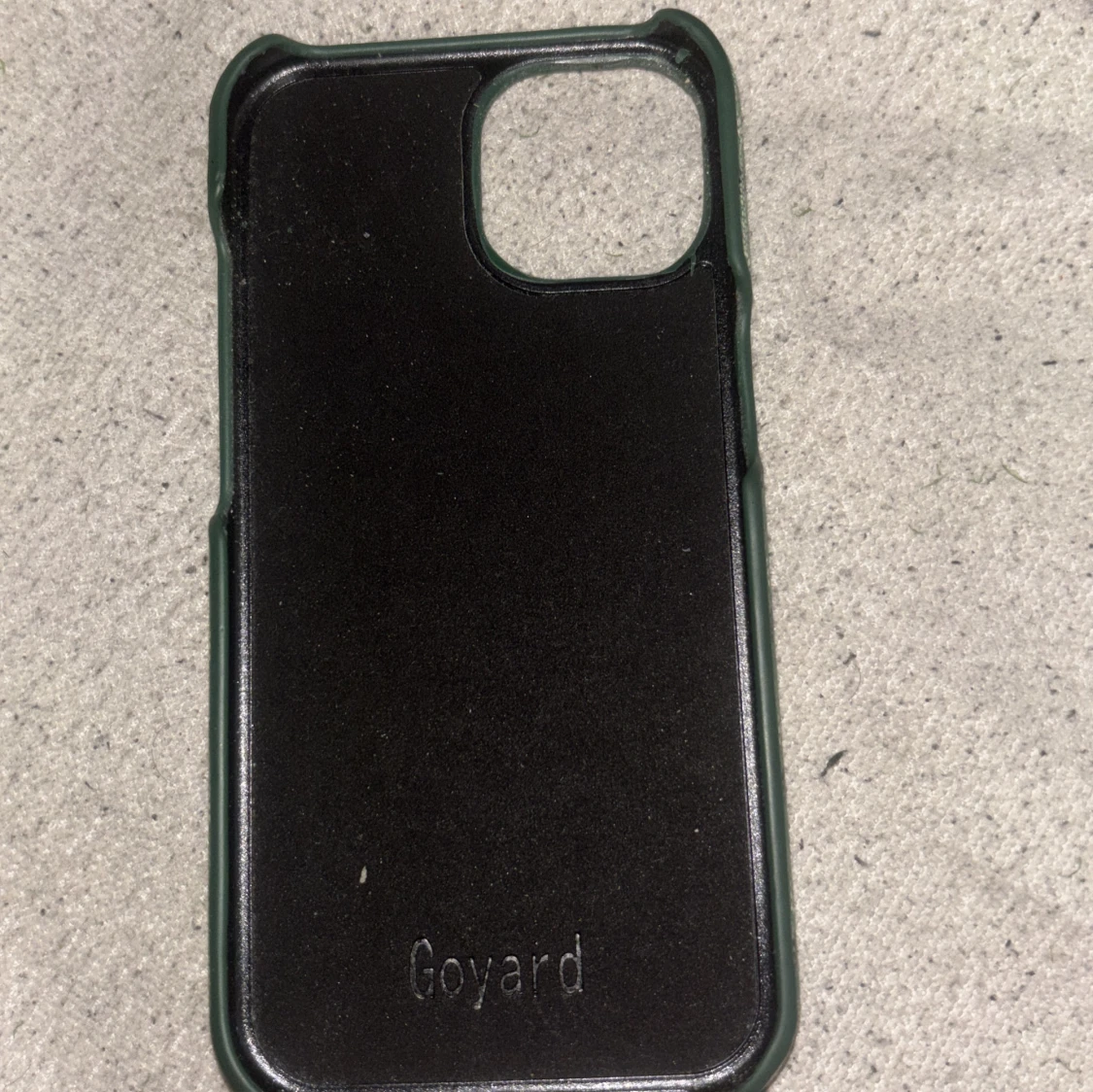 Grön mobilskal med mönster - 1