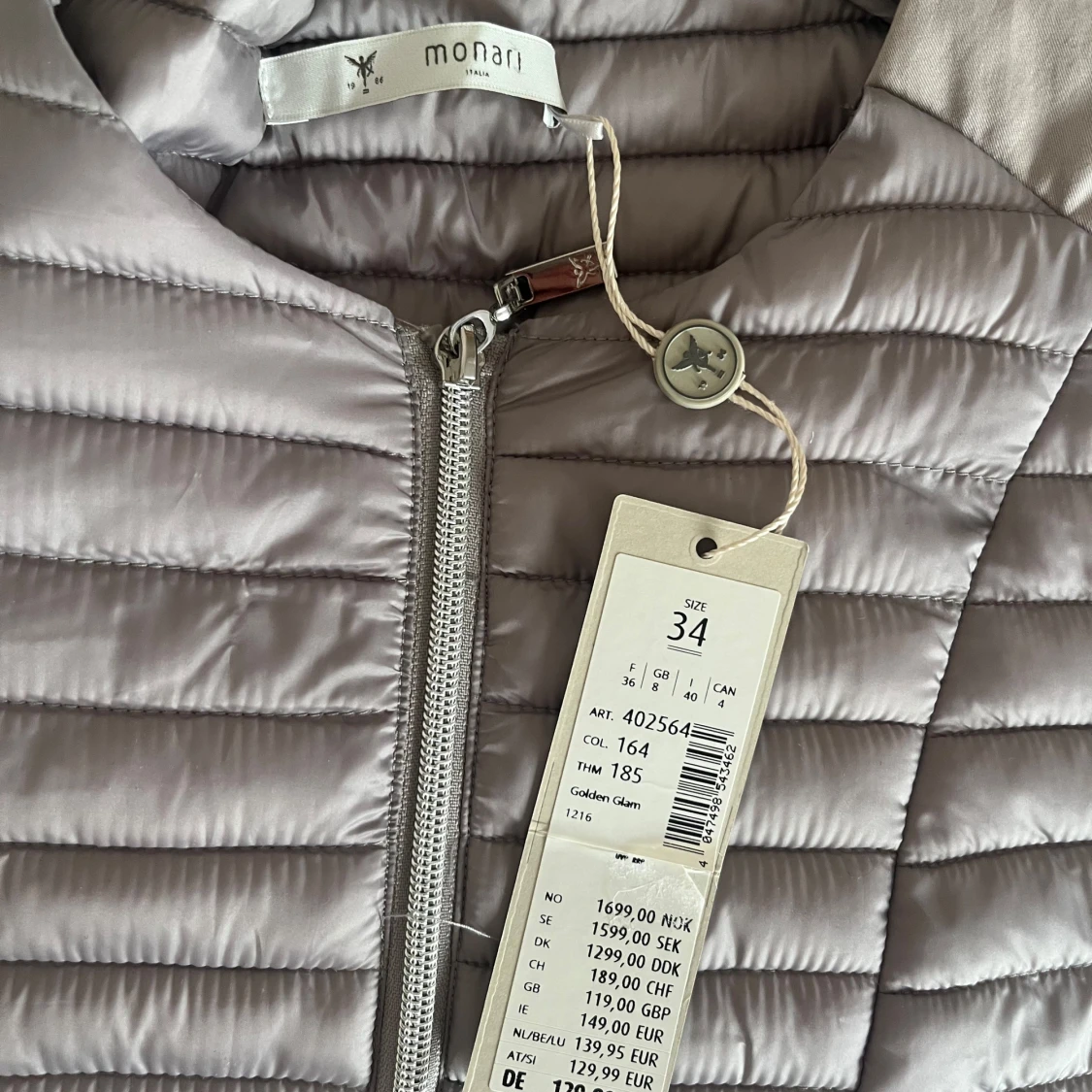 Ljusgrå jacka från Monari - 1