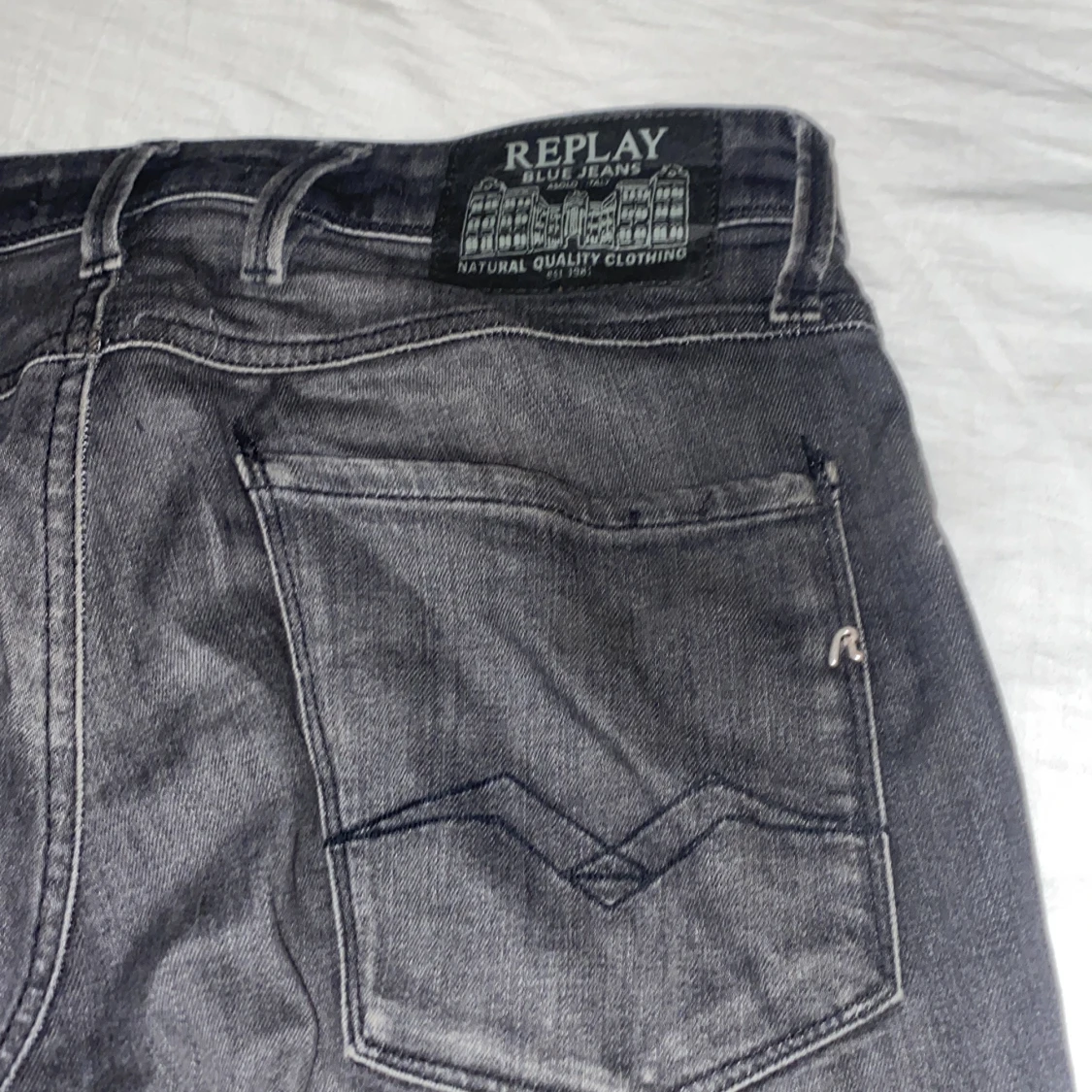 Replay Anbass svarta jeans - 1