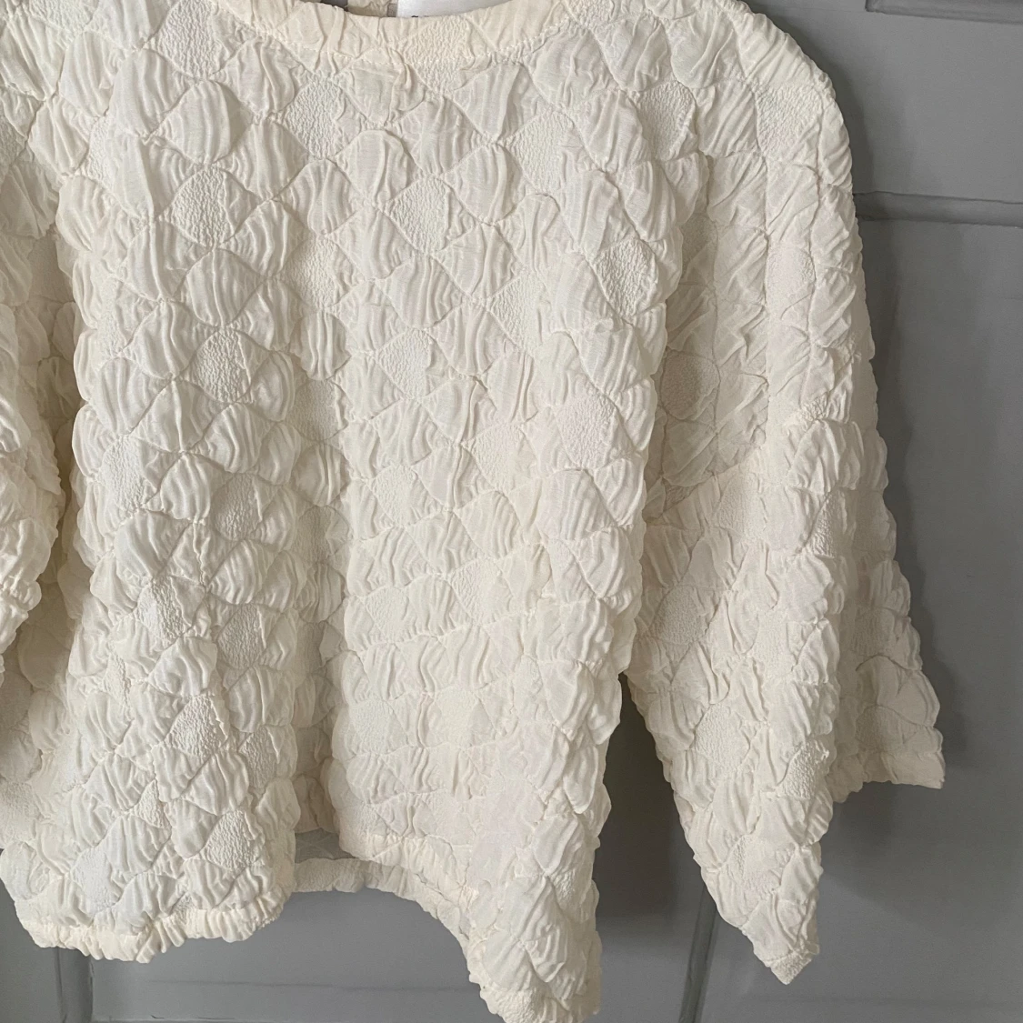 Trekvartsärmad blus - 1