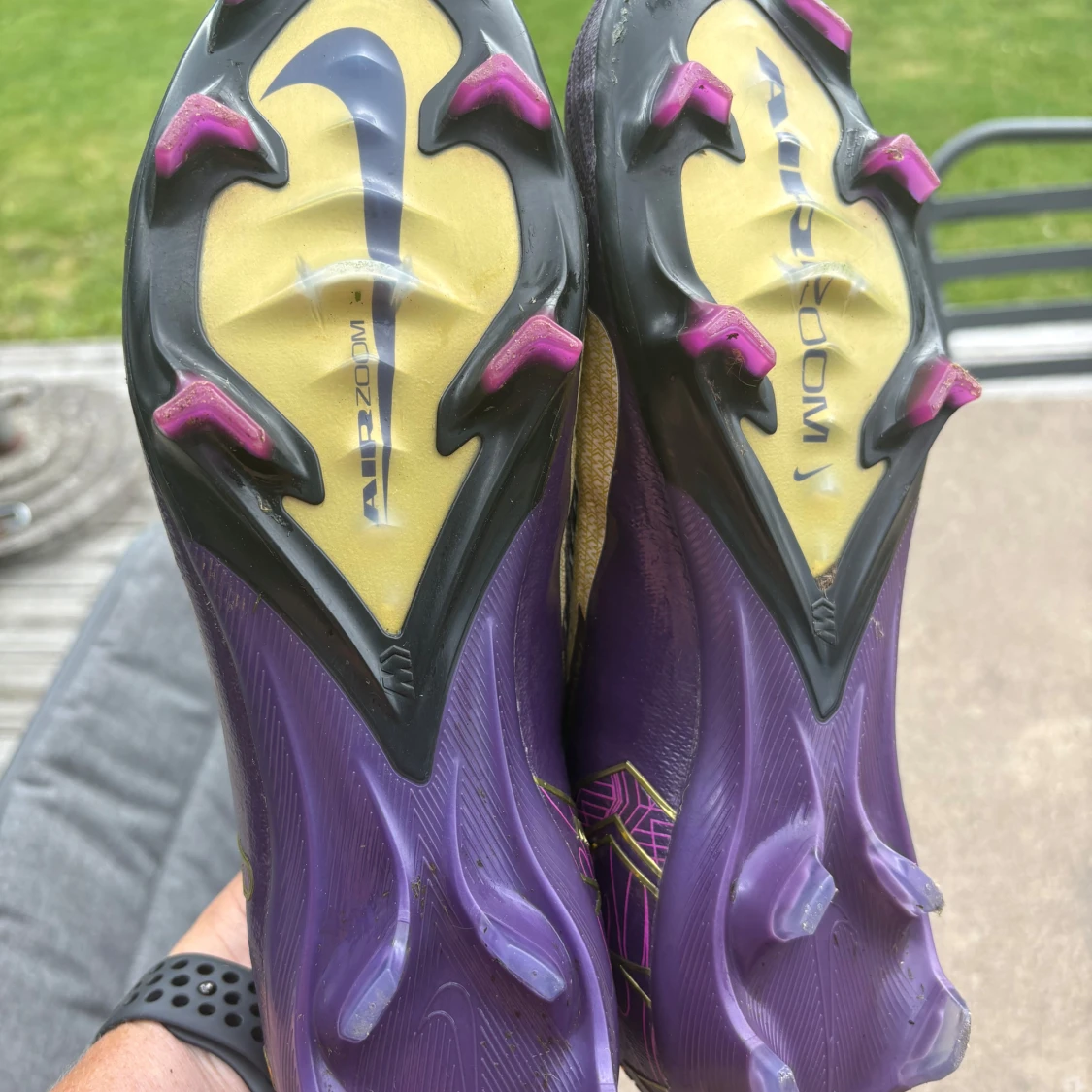 Nike Mercurial Mbappé Elite fotbollsskor lila - 4