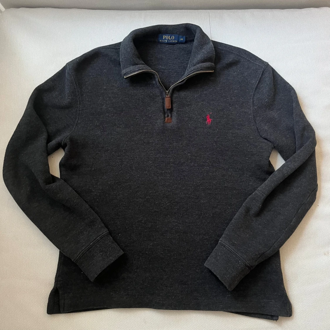 Mörkgrå tröja Polo Ralph Lauren XS